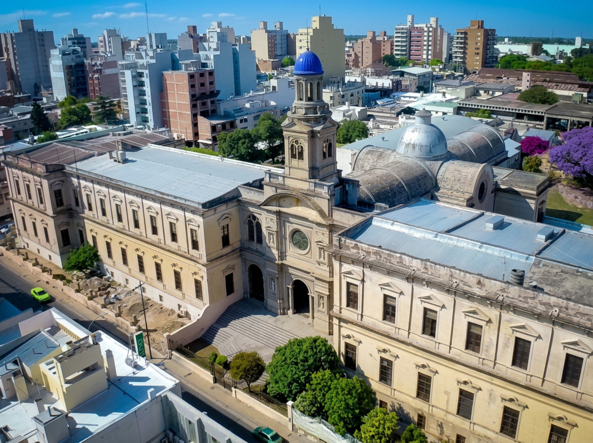 Vista aérea del Colegio de San José, Córdoba
